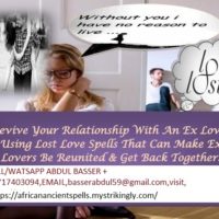 Easy Love Spells With Just Words Call+27717403094